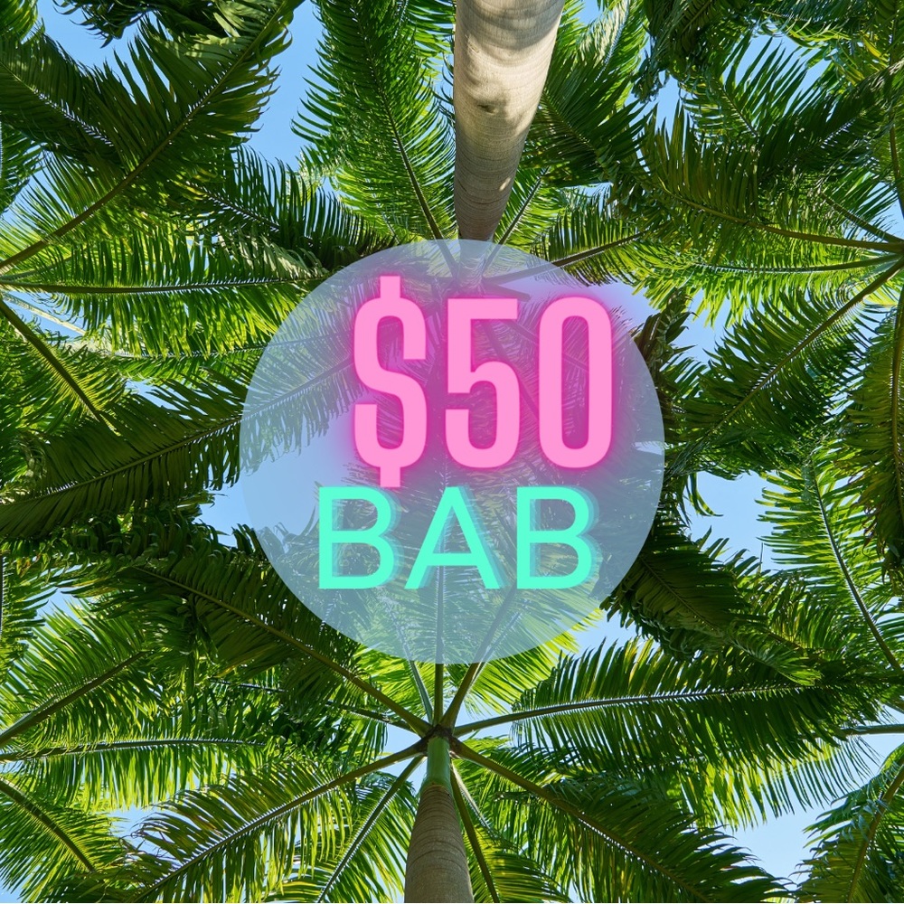 Live show listing $50 Mystery Item